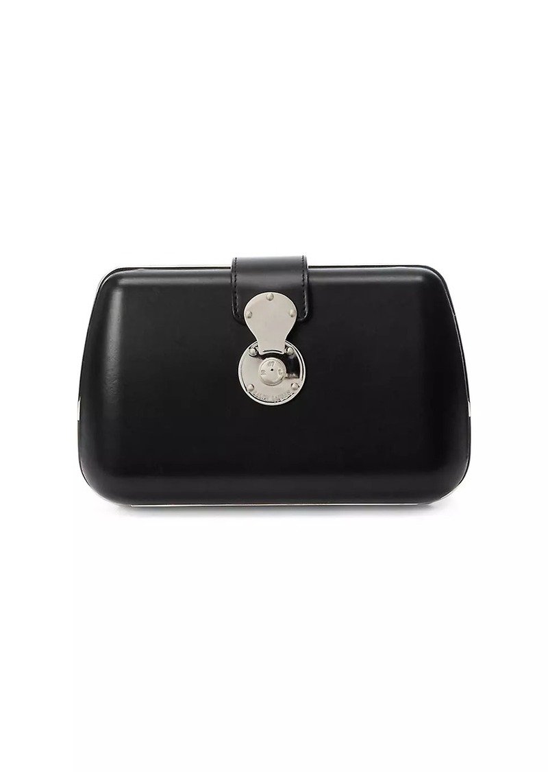 Ralph Lauren Ricky Vachetta Leather Clutch