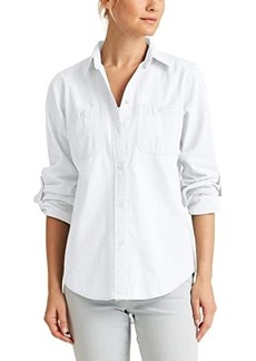 Ralph Lauren Roll-Tab Sleeve Cotton Shirt