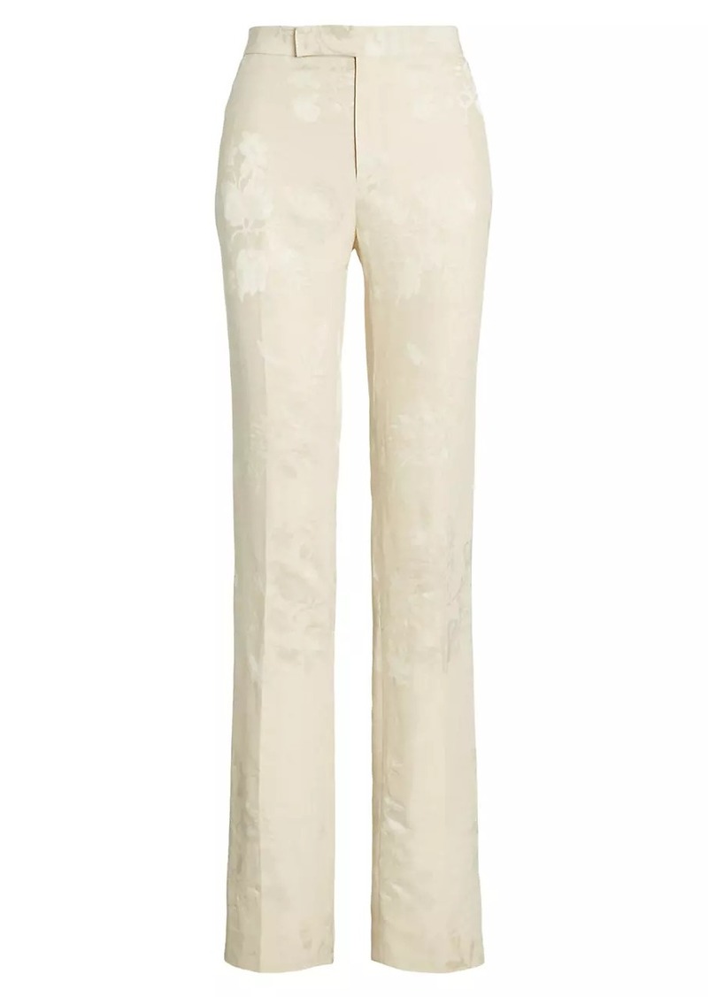 Ralph Lauren Seth Floral Jacquard Pants