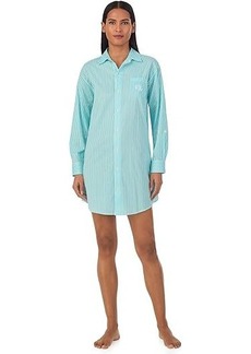 Ralph Lauren Short Long Sleeve Sleepshirt