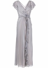 Ralph Lauren short-sleeve ruffle-detail dress