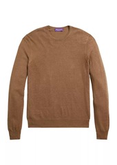 Ralph Lauren Silk & Cotton Crewneck Sweater