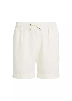 Ralph Lauren Silk & Linen Drawstring Shorts