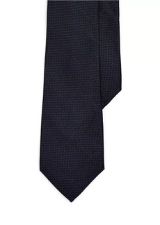 Ralph Lauren Silk-Linen Woven Tie