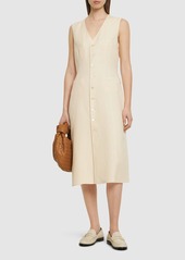 Ralph Lauren Sleeveless Linen & Silk Dress