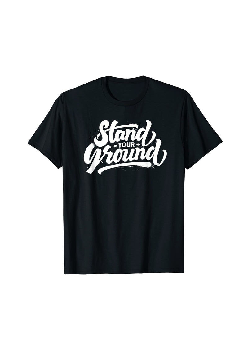 Ralph Lauren Stand Your Ground - White Designed T-Shirt