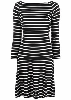 Ralph Lauren stripe-print mini dress