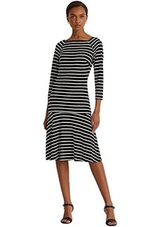 Ralph Lauren Striped Drop-Waist Dress