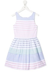 Ralph Lauren striped fit and flared dress
