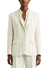 Ralph Lauren Striped Linen Twill Blazer