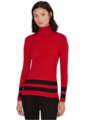Ralph Lauren Striped Turtleneck Sweater