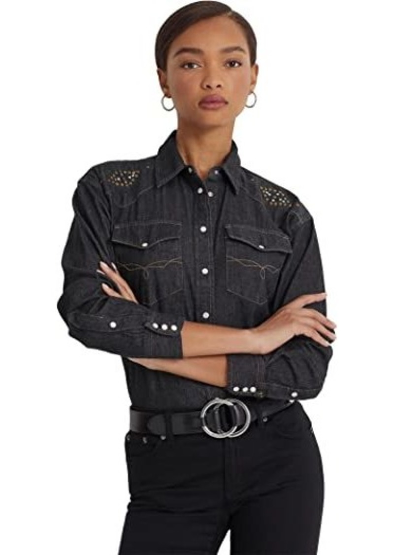 Ralph Lauren Studded Denim Shirt