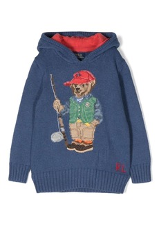 Ralph Lauren Teddy Bear knitted hoodie