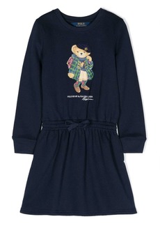 Ralph Lauren Teddy Bear-motif jersey dress