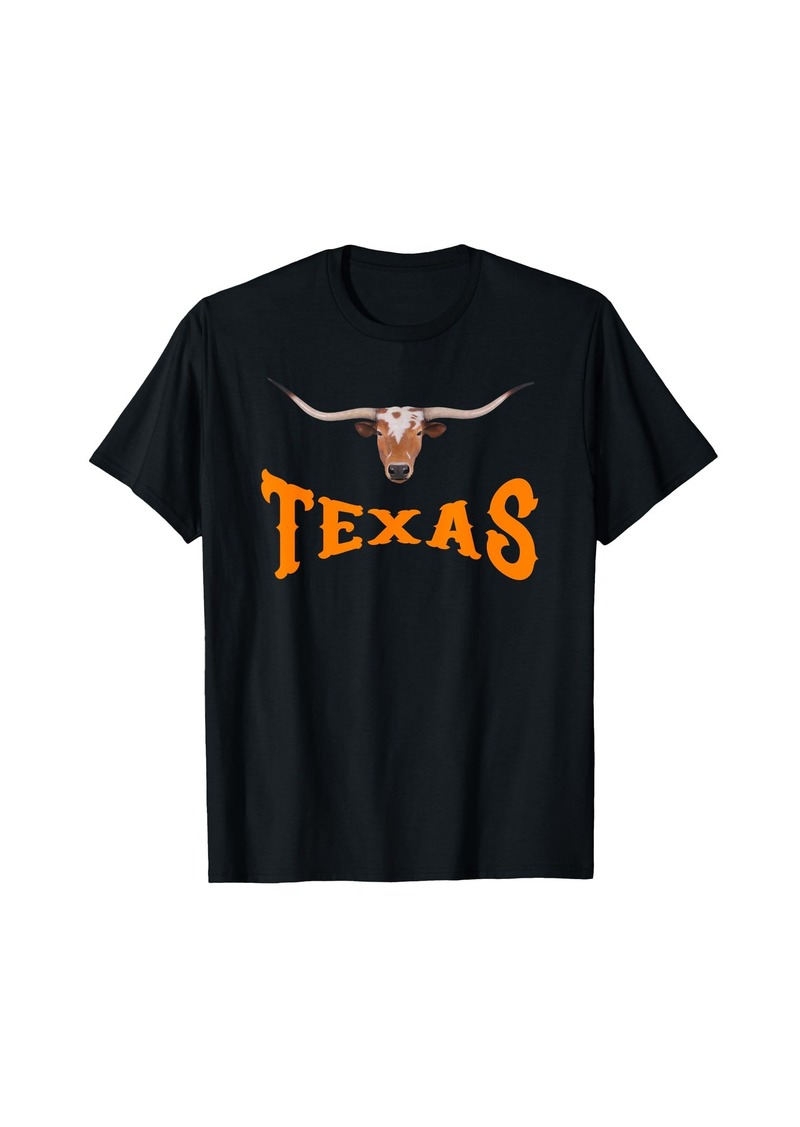 Ralph Lauren Texas Name with Longhorn Steering Head T-Shirt