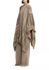 Ralph Lauren Textured Cashmere-Wool Drape Cardigan