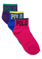 Ralph Lauren Three-Pack Polo Socks