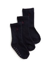 Ralph Lauren Three-Pair Sport Crew Socks