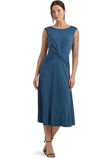 Ralph Lauren Twist-Front Jersey Dress