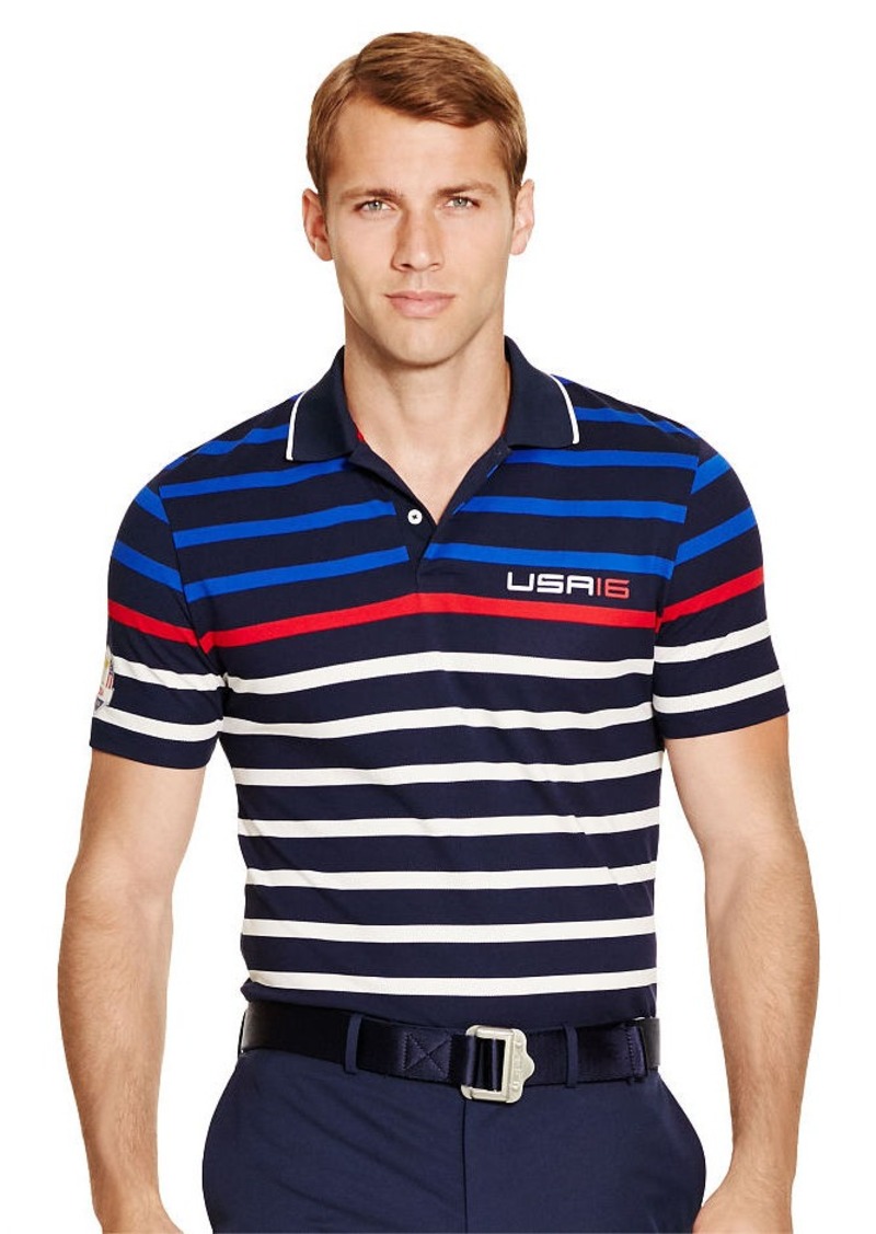 Ralph Lauren US Ryder Cup ActiveFit Polo Tops