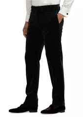 Ralph Lauren Velvet Straight-Leg Trousers