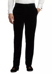 Ralph Lauren Velvet Straight-Leg Trousers