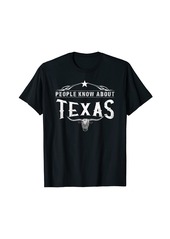 Ralph Lauren Vintage Classic Style People Know About Texas Design T-Shirt