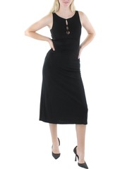 Ralph Lauren Womens Keyhole Long Maxi Dress