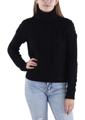 Ralph Lauren Womens Knit Turtle Neck Pullover Sweater