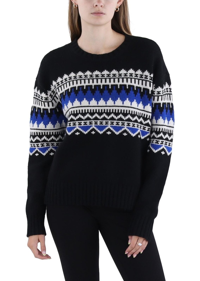 Ralph Lauren Womens Mock Neck Pullover Sweater