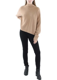 Ralph Lauren Womens Ribbed Long Sleeve Mock Turtleneck Sweater