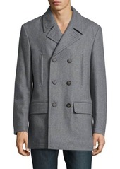 Ralph Lauren Wool-Blend Peacoat