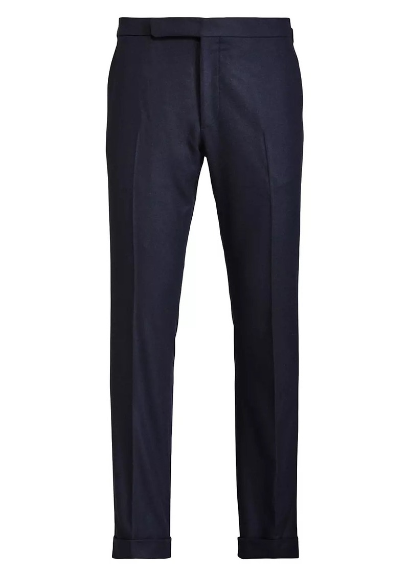 Ralph Lauren Wool Flannel Trousers