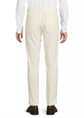 Ralph Lauren Wool Gabardine Flat-Front Trousers