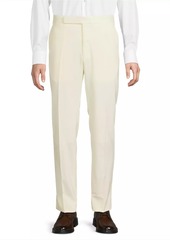 Ralph Lauren Wool Gabardine Flat-Front Trousers