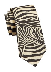 Ralph Lauren Zebra Linen Tie