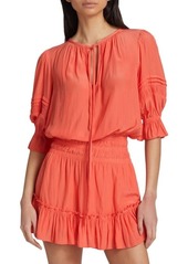 Ramy Brook Aleks Peasant Mini Dress