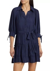 Ramy Brook Alianna Belted Shirtdress