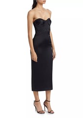 Ramy Brook Alianna Bustier Midi-Dress