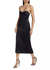 Ramy Brook Alianna Bustier Midi-Dress