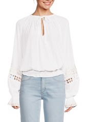 Ramy Brook Alizee Bell Sleeve Blouson Top