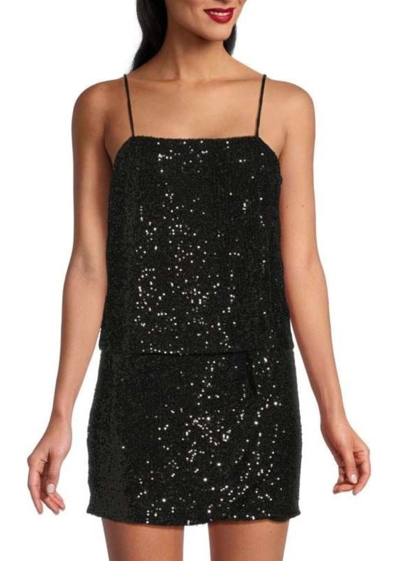 Ramy Brook Alvena Sequin Tank Top