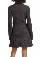 Ramy Brook Ambrosius Metallic Knit Minidress