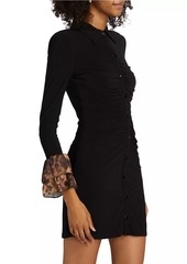 Ramy Brook Arden Ruched Minidress