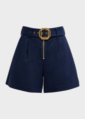 Ramy Brook Aspyn Belted Shorts 