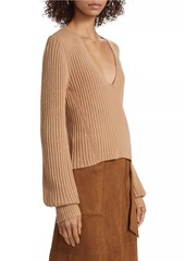 Ramy Brook Aurinda Rib-Knit Sweater