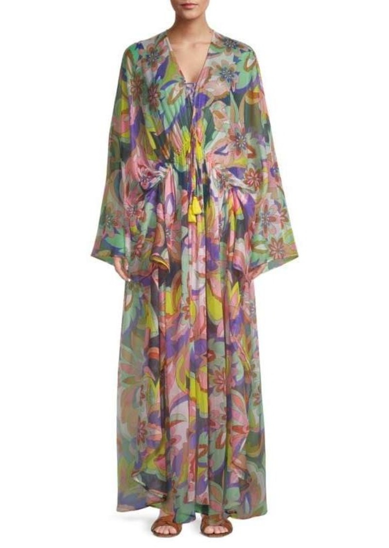 Ramy Brook Austin Floral Cover Up Dress