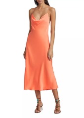 Ramy Brook Averi Cowlneck Slipdress