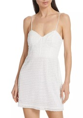 Ramy Brook Ayala Beaded Sweetheart Minidress