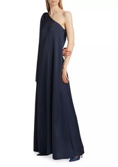 Ramy Brook Benita Asymmetric A-Line Gown